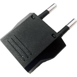 Rejseadapter, USA til Sverige, Svart