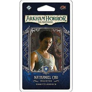 Fantasy Flight Games Arkham Horror The Card Game Nathaniel Cho Starter Deck - Slip en raseri af en ny efterforsker! Kooperativt levende kortspil