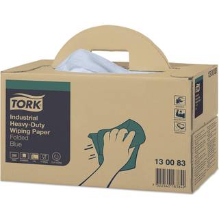 Tork Aftørringspapir E kraftig 3lag W7 Industri