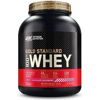 Optimum Nutrition 100% Whey Gold Standard - WHITE CHOCOLATE RASBERRY (2280g)