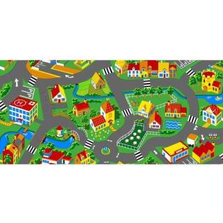 Gulvtæppe, Legetæppe By-Trafik 140 x 200 Trafik Børnetæppe 806114