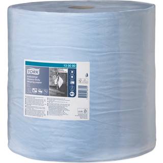 TORK Aftørringspapir W1 3-lag 255 m Blå B:37 cm Ø39 cm Ekstra kraftig (130080)