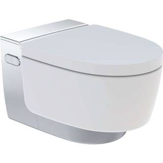 Geberit AquaClean Mera Classic douchetoilet væghængt: Blankforkromet