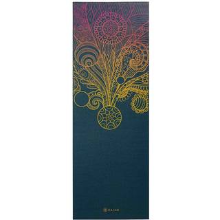 GAIAM 4 mm Classic Printed Yoga Mat Yogamåtte størrelse 61 x 173 x 0,4 cm farve blå