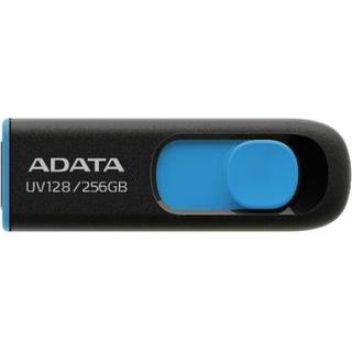A-Data DashDrive UV128 - Sort - 256GB - USB Stick