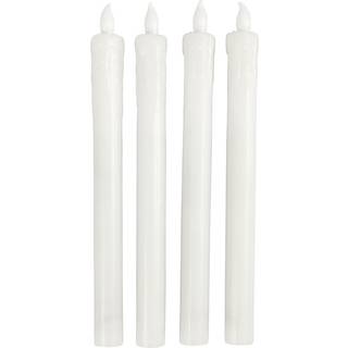 Naturtro LED Stearinlys - 4 stk. H: 24,5 cm