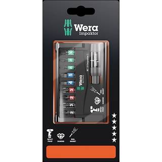 Bitssæt Wera Bit-Check 10 Impaktor