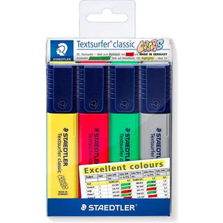 Staedtler Highlighter | Excellent | 4 farver