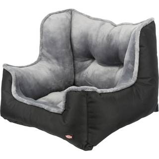 Autostol Trixie Soft Sort/Grå 50x40x50 cm