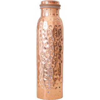 Kobber Vandflaske Hamret 900 Ml fra Forrest & Love - 1 stk