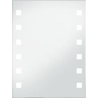 LED-vægspejl til badeværelset 60x80 cm