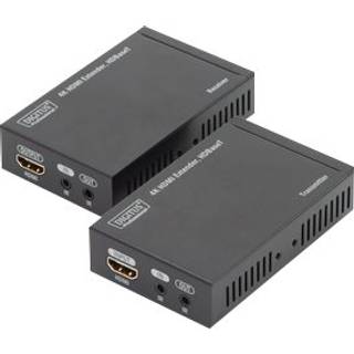 DIGITUS DS-55500 4K HDMI Extender Set HDBaseT 4K/30Hz Up to 70 meters