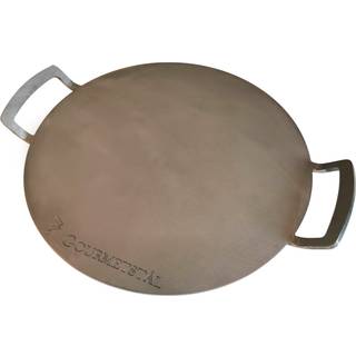Rundt pizzastål med greb, 33 cm.