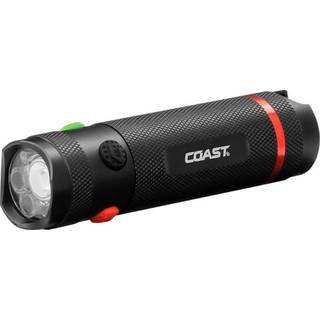 Coast håndlygte hvid/rød/grøn tx12 385lumen