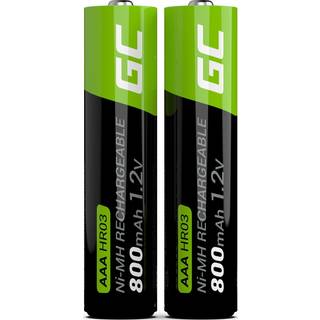 Green Cell battery - 2 x AAA - NiMH