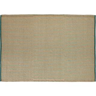 HAY - Tapis Rug Black / Green 80x200 cm - Ensfarvede gulvtæpper - Julie Richoz - Grøn,Sort