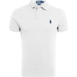 Ralph Lauren SS Slim Fit Polo PPC White Str S