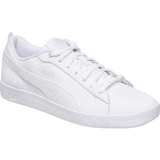 Women&#39;s Puma Smash v2 Leather&#39;s Trainers, White, Size 42, Shoes - White - 42