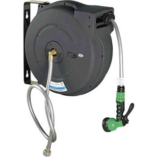 Rectus 1/2" Automatisk Slangeopruller med spulepistol - 20M