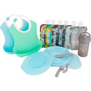 Twistshake Tableware Set for Girl spisesæt til børn Pink