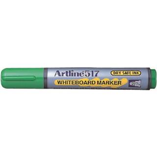 Artline 517 whiteboardmarker med 3mm rund spids grøn