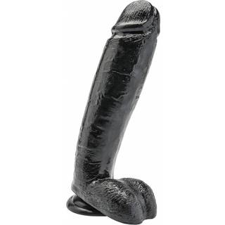 ToyJoy Get Real Cock With Balls Black 25,5 cm