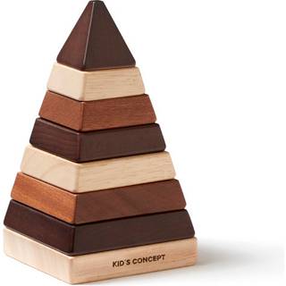 Børn Concept Plocktorn pyramide naturlig NEO