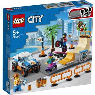 Lego City Skate Park 60290 Building Kit; Cool Building Toy For Kids New 2021 (195 stykker)