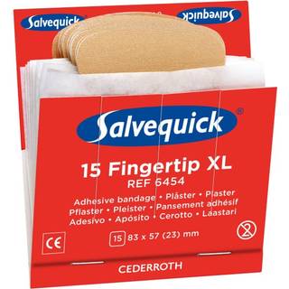 Salvequick Plaster | Fingertip | XL | 15 plastre