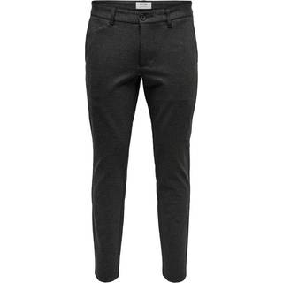 Only & Sons Mark Pants Dark Grey Melange