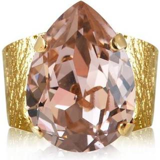 Classic Drop ring vintage rose