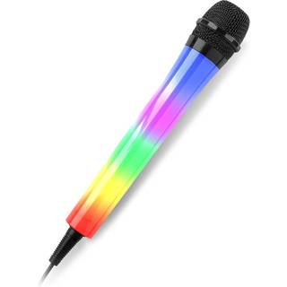 KMD55P Karaoke Microphone with RGB Lighting Pink "B-STOCK" TILBUD NU
