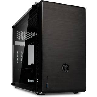 RAIJINTEK Ophion EVO Mini-ITX-Gehäuse, Tempered Glass - schwarz
