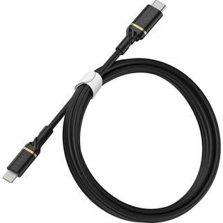 OtterBox Standard USB-C til Lightning kabel - Sort - 2 m