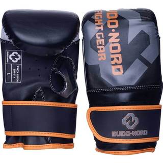 Budo-Nord Sack-handske Speed ????ll, sort/orange, medium