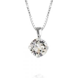 Classic Petite halskæde crystal rhodium