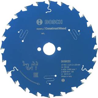 Bosch Rundsavsklinge Expert for Construct Wood