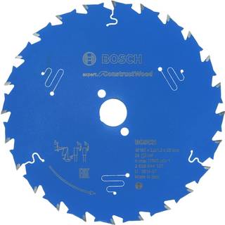 BOSCH Rundsavsklinge Expert for Construct Wood 165 x 20 x 2,0 mm, 24