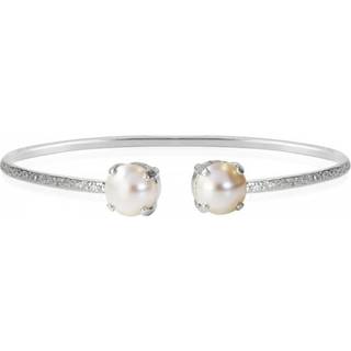 Classic Petite armband pearl rhodium