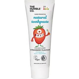 The Humble Co. naturlig tandpasta, kids strawberry - 75 ml