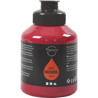 Pigment Kunstnermaling | 500 ml | Dark Red