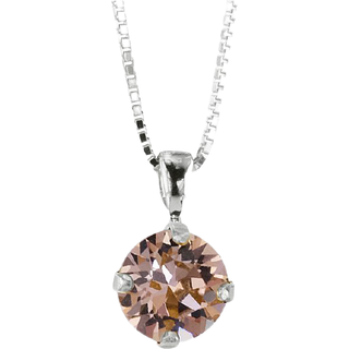 Classic Petite halskæde vintage rose rhodium