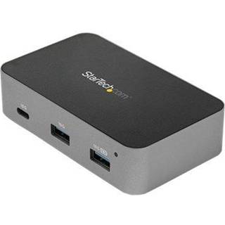 StarTech.com 4-Port USB C Hub 10Gbps - 3x USB-A & 1x USB-C - Powered - hub - 4 ports USB hub - 4 ports - Grå