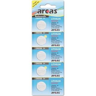 Batterier - CR2032 - knapcelle batteri - 3V - 5stk - GN