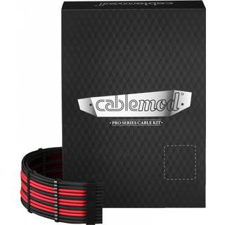 CableMod PRO ModMesh RT-Series ASUS ROG / Seasonic Cable Kits - black/blood red -> Forventet levering: 5-7 hverdage