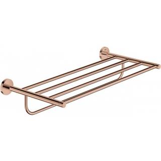 GROHE Essentials håndklædestang med hylde warm sunset