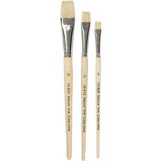 Nature Line Kunstnerpensler | Kort | 3 stk.