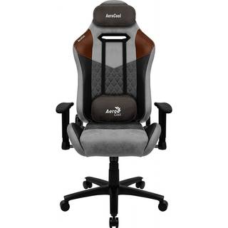 AeroCool FOTEL AEROCOOL AC-280 DUKE SZARY Kontor Stol - AeroSuede