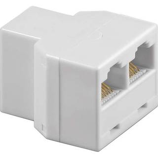 ISDN T-Adapter RJ45 hun (8P8C) til 2x RJ45 hun (8P8C)