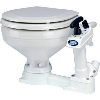 Manuel bådtoilet Jabsco Compact, til søvandspåfyldning